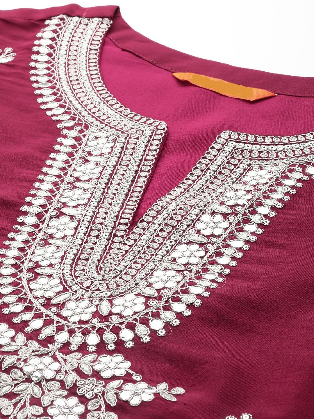 Designer Embroidery Kurta With Pant And Beautiful Dupatta