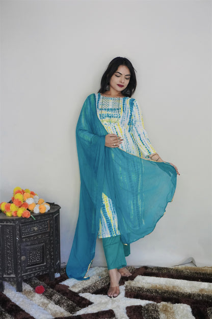 New Beautiful Design Rayon Suit With Pant
